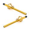 Universal Adjustable Rotatable CNC Billet Clip Ons Fork Tube Handlebar Kit 37mm