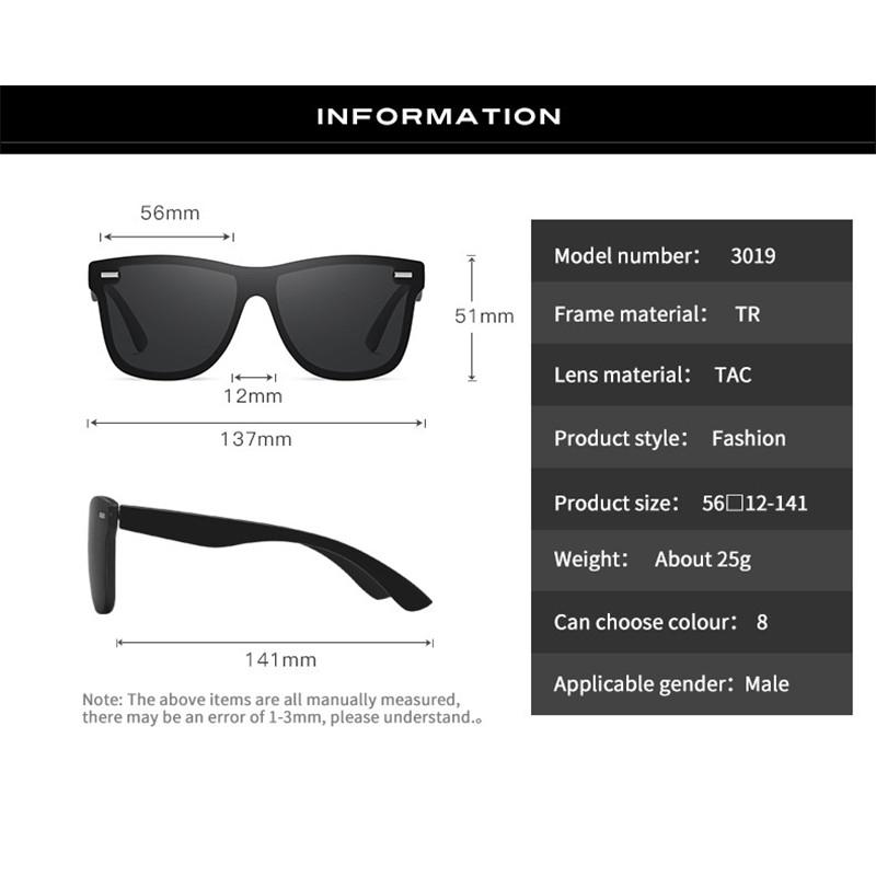 Sonnenbrille für Herren und Damen, polarisiert, blendfrei, winddicht, für den Außenbereich, Reiten, Radfahren, Autofahren, UV-Schutz