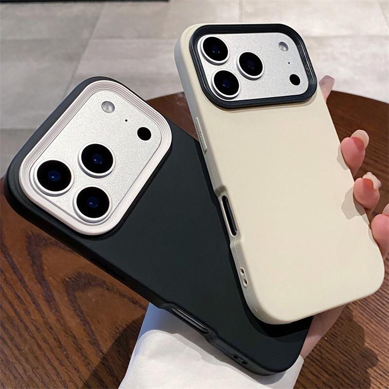 iPhone 17 Pro Three-in-One Liquid Spray Oil Phone Case, Compatible with Apple 16/15, Silicone 14, Cross-Border 1312