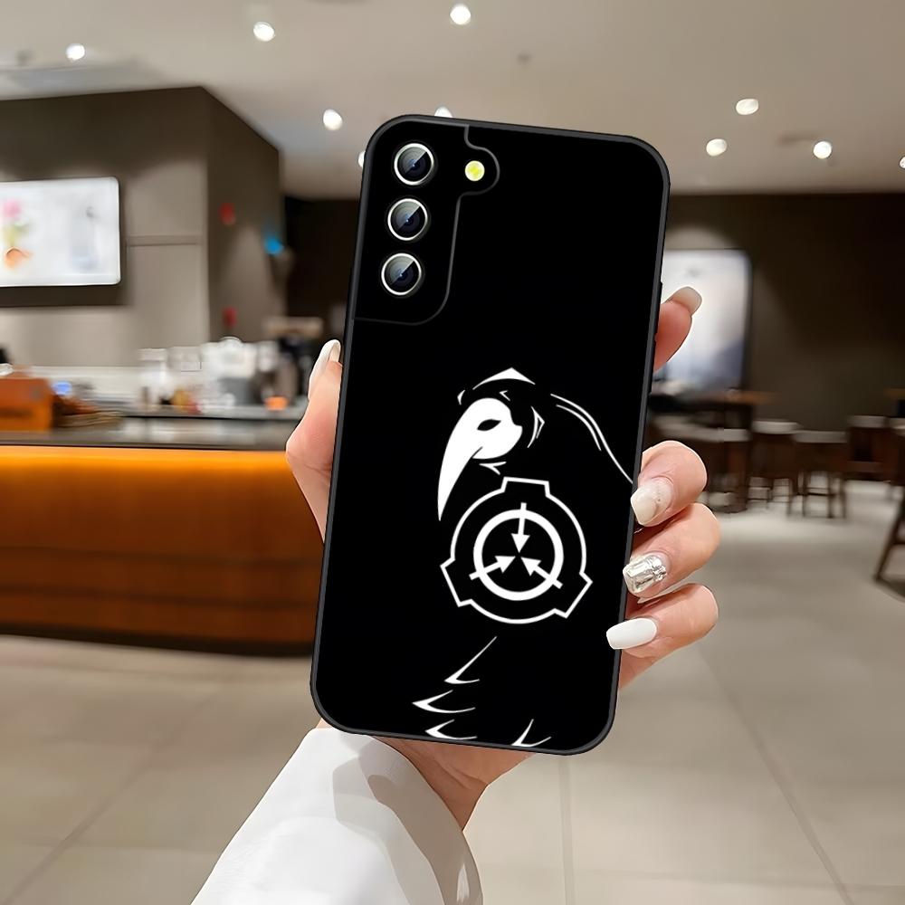 SCP S-Special Containment Phone Case For Samsung S24 Ultra S22 S23 S25 S20 Fe S21 Plus A54 A34 A16 A53 Back Cover