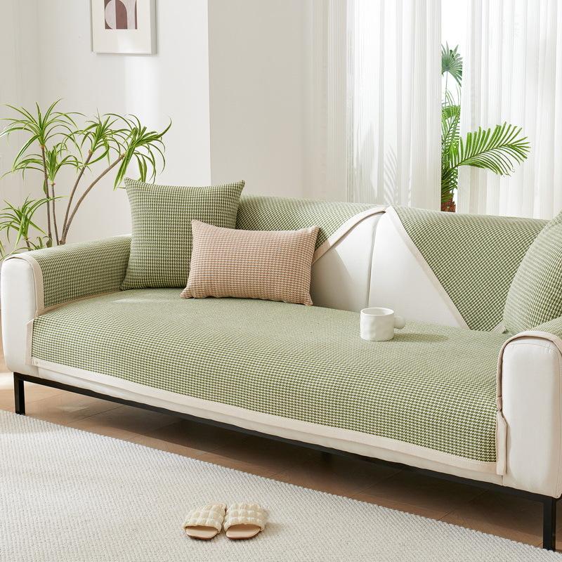 

Шенилл Подушка для дивана Нескользящий чехол Полотенце Четыре сезона Универсальный Чехол для кожаного дивана Наволочка Ткань 70*210cm