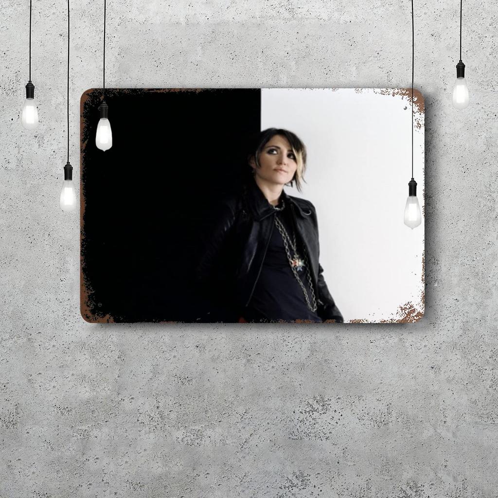 KT Tunstall Metal Signs Wall Decor Vintage Tin Signs Captain Metal Poster Decor for Bar Pub Club Wall Decoration