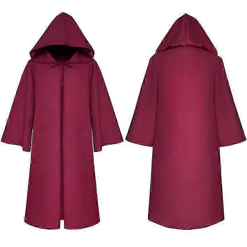 Hooded Robe Cloak - Ideal For Halloween & Knight-themed Parties  Cosplay Costume