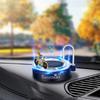 Solar Energy Rotate Figurines Essential Oil Diffuser Aromatherapy Mist Car Decor