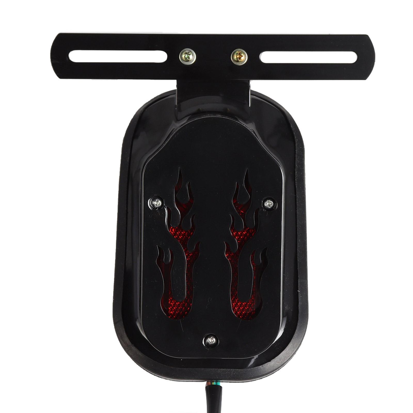 

Enhancing Motorcycle Tail Lamp Lighting Turn Signal Lamp, LED Energy Saving Easy Installation for Safe Nighttime Rides чорний