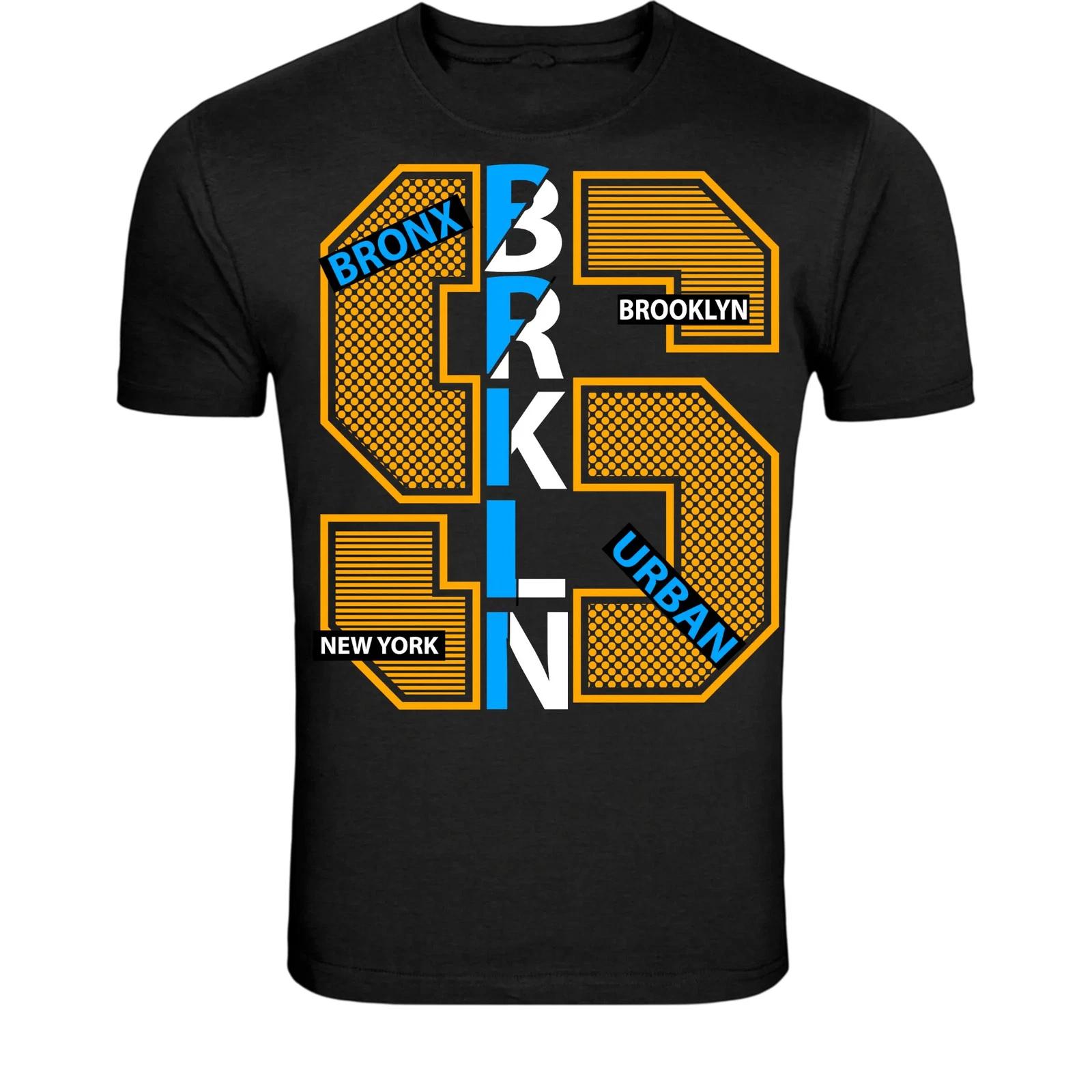 Bronx Brooklyn Urban T-Shirt - New York Borough Streetwear S