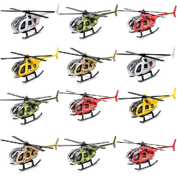 Airplane Toys, Metal Plane Pull Back Airplane Toys for 3 4 5 6 7 Years Old Boys Girls, Die Cast Aircraft Plane Models, Kids' Play Vehicles Aeroplane