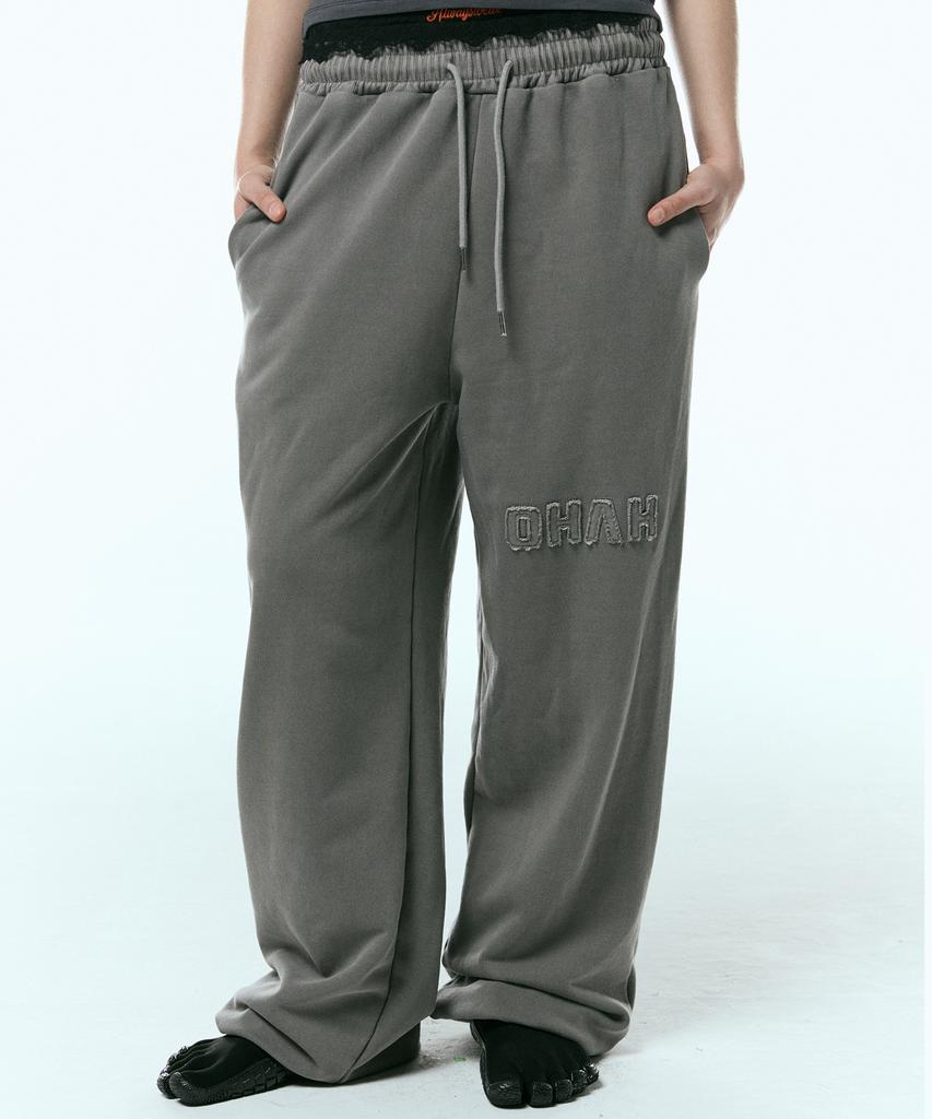 OOH-AHH Ohah Pigment Pants (Gray)