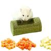 Hamster Chew Toys Small Animal Feeding Dish Natural Chinchilla Chew Toys For Enrichment Play Hamster Chinchilla Bunny Cage