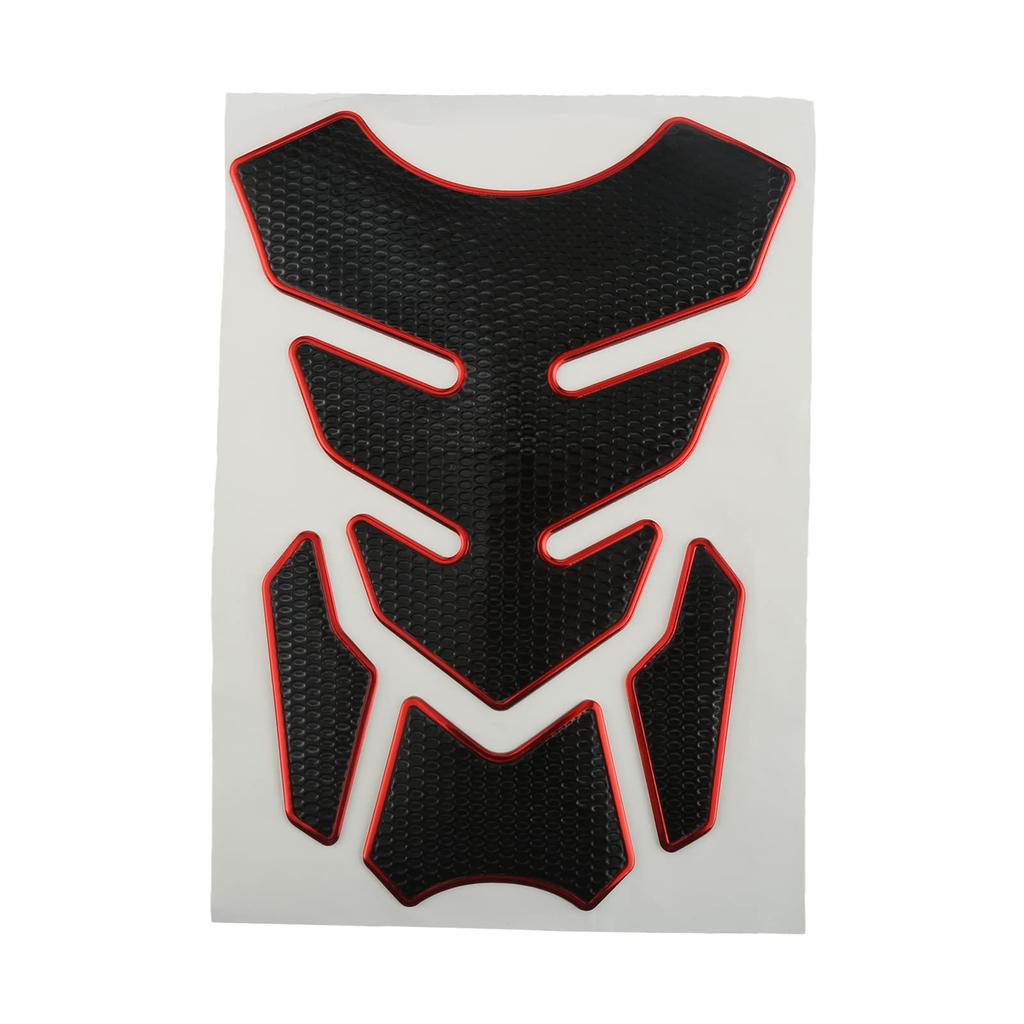 Bowarepro 3D Gas Tank Pad Motorcycle Gas Fuel Tank Decal Soft Rubber Tank
