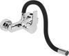 Flexible black wall-mounted sink tap 75670 FALA