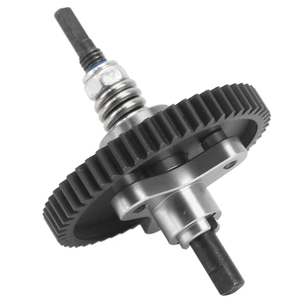 54T Spur Gear Complete Slipper Clutch Aluminum Steel Differential Slipper Clutch Assembly for