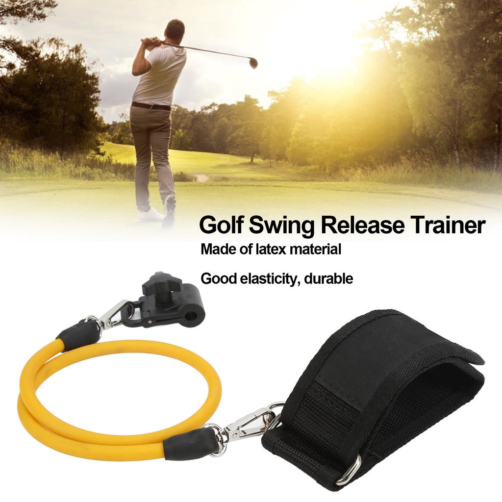 Golf Club Swing Release Trainer Men and Women Outdoor Swing Strength Elastic Training Rope