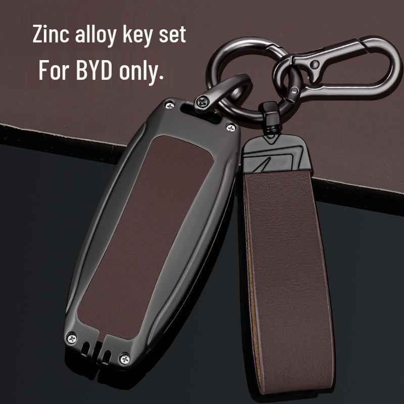 BYD Key Case: Compatible with Song QinPLUS/dmi, Dolphin E2, Tang Han EV, E3, Destroyer 05 - Full Coverage Shell