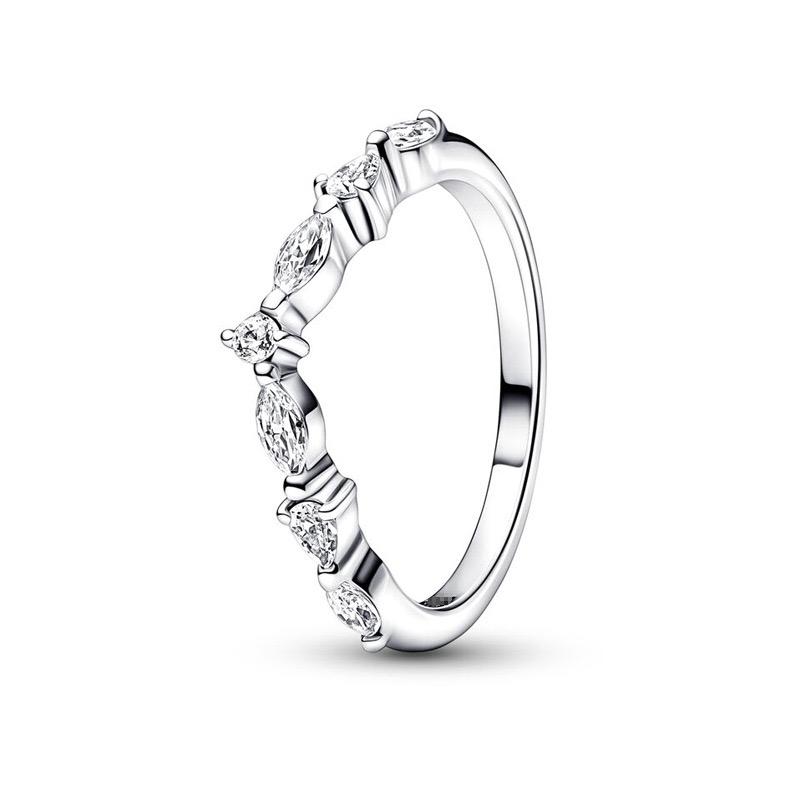 925 Sterling Silver Plated Ring Elevated Red Heart With Colorful Crystal Rings For Women Valentine's Birthday Gift DIY Jewelry