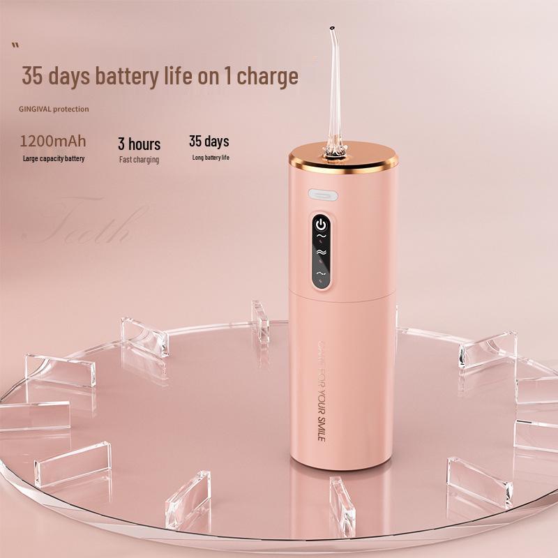 Portable Electric Water Flosser for Interdental and Orthodontic Cleaning
