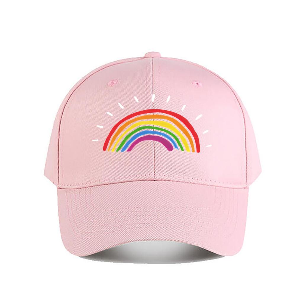 Rainbow Baseball Cap Baseball Cap Fashion Unisex Sunhat Womens Outdoor Sports Snapback Cap