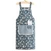 Cute Cartoon Anti-Stain Kitchen Apron with Hand Wiper