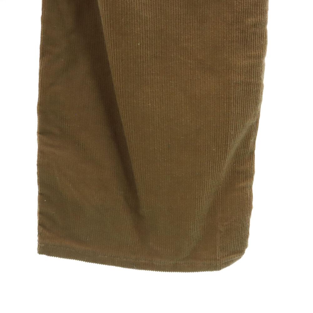 unused Lee 80s Vintage deadstock with flasher Corduroy Overall w26 beige Women Used