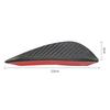 4PCS Car Modified Universal Wind Knife Pvc Material Bumper Anticollision Glue Crescent Spoiler Front Bumper Surround Decoration