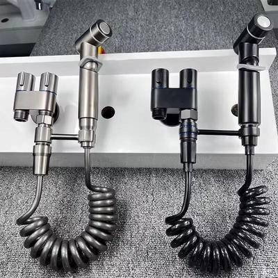 All-Copper Dual-Function Bathroom Bidet Spray Gun for Female Hygiene