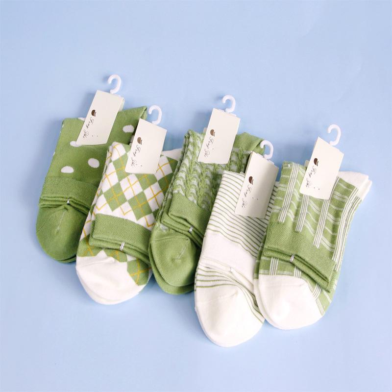 Socks Women'S College Style Sports Cotton Socks Medium Tube Socks Warm And Breathable Socks