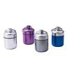Multi Color Mini Keychain Pill Box Waterproof Aluminum Plastic Travel Pill Case For Vitamins Medication Emergency Carry