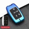 Premium Metal Protective Shell for Jaguar Key - Compatible with XFL/XEL/XJL/FPACE; High-End Men's Key Case with Buckle