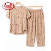 Langsai Plus Size Summer Two-Piece Outfit