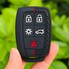 5 Buttons Silicone Key Case Fob Key Protector For Volvo Xc90 C70 S60 D5 V50 S40 C30 Keyless Remote Key Cover Shell Skin Holder