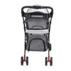 Pet Stroller   Folding Cat Stroller 4 Wheels Dog Wagon with Sun Shades and Cup Holder for Travel