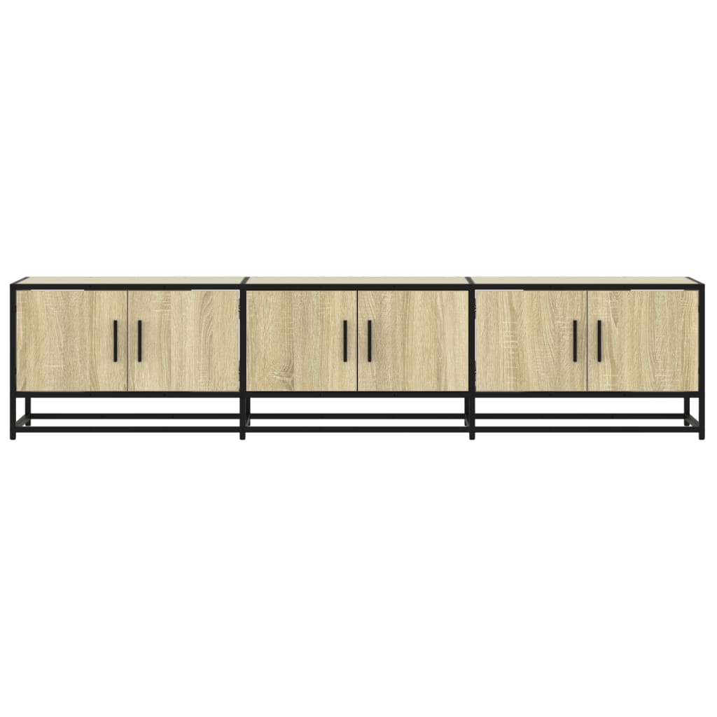 Vidaxl Szafka Pod Tv, Dąb Sonoma, 180X35X41Cm, Materiał Drewnopochodny
