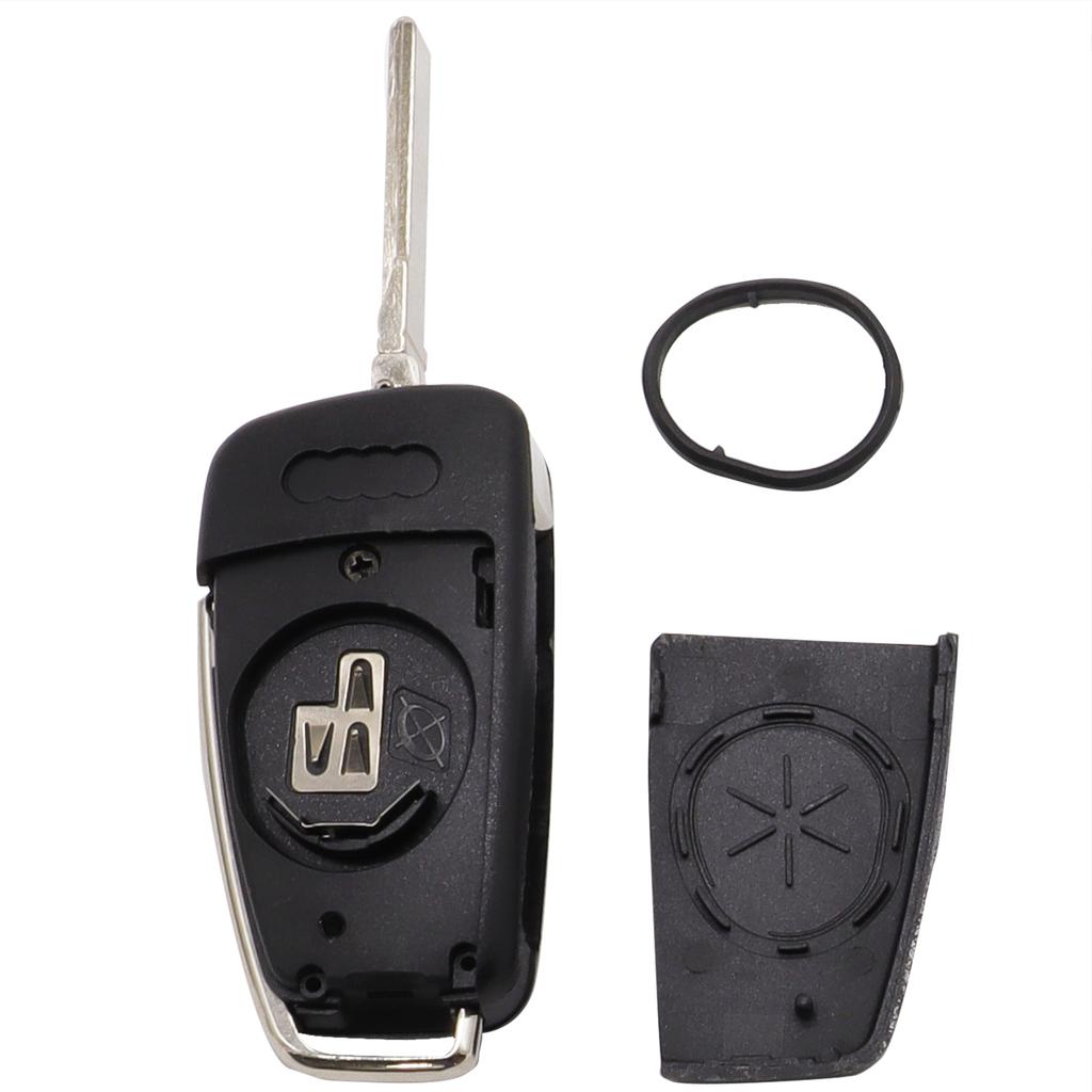 Cover Custodia Portachiavi Auto In TPU Silicone Per Telecomando Audi A1 A3 A4 A5 Q3 Q7 – Nero (Protezione Antigraffio)