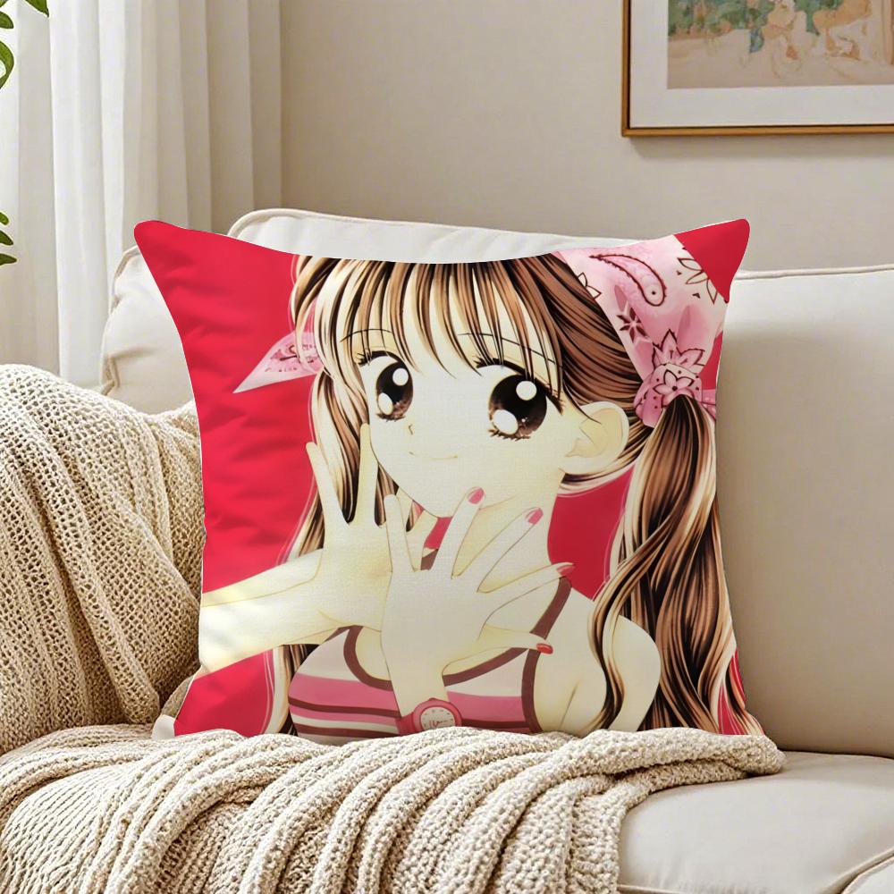 Classic Japanese Anime KKodomo no Omocha anime Cushion Cover Pillowcase Antidustmite living Room Sofa Decor Cushion Room