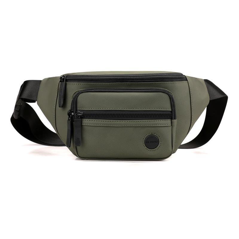 Men's Travel Chest Bags Waterproof Multi-functional Waist Bag Outdoor Sports Shoulder Bag Portable Crossbody Sling Bag