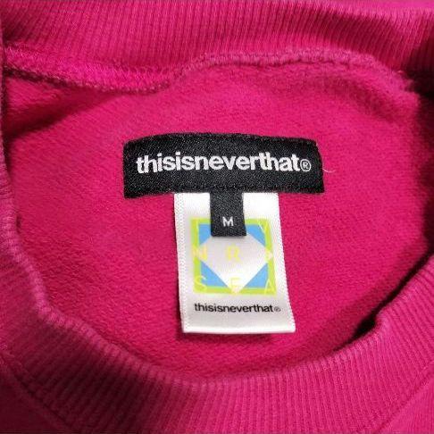 [USED] Popular Thisisneverthat BTS Sweatshirt, Pink, Size M