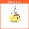 Plush Colorful Keychain With Bee Transforming Into Shark And Turtle Ideal For Kids And Adults