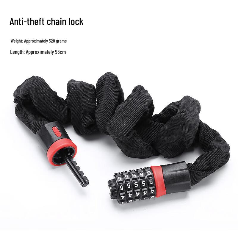 

Lishi Carbon Steel 5-Digit Password Bicycle Chain Lock