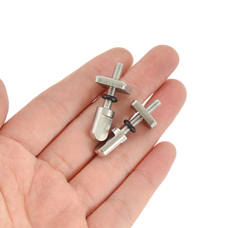5 Peças Parafusos de Quilha para Longboard Aço Antiferrugem Parafusos de Prancha de Surf Peças de Reposição Parafuso de Quilha de Polegar Peça de Quilha Universal