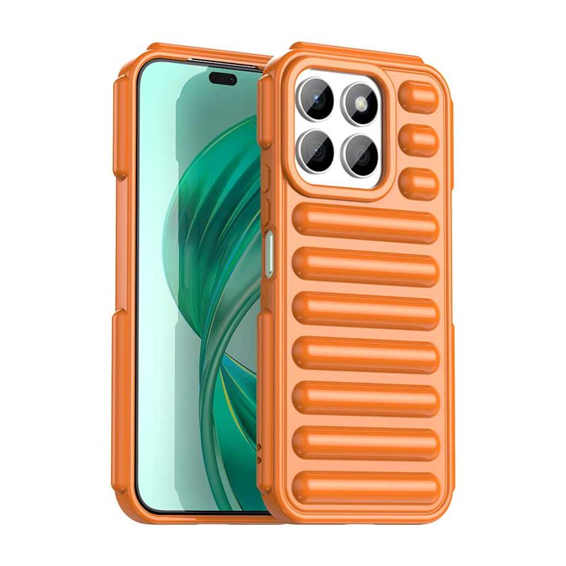 

Задняя крышка для чехла Honor X8c, противоударный чехол-капсула конфетного цвета с полной защитой краев для телефона Honor X8c, чехол для Honor X8c, для Honor X8c X8b 6,7 дюйма For Honor X8b оранжевый