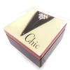 Les Trésors De Lily [J7891] - 'Belle Epoque' Black Red Ivory Jewelry Box