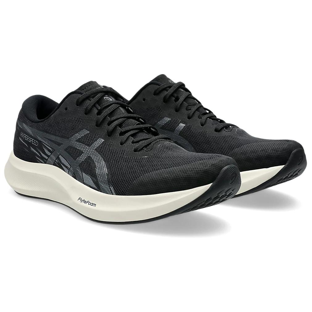 Asics Hyper Speed 4 2E Wide Black White Men Sneakers Carrier-Grey 1011B876-001