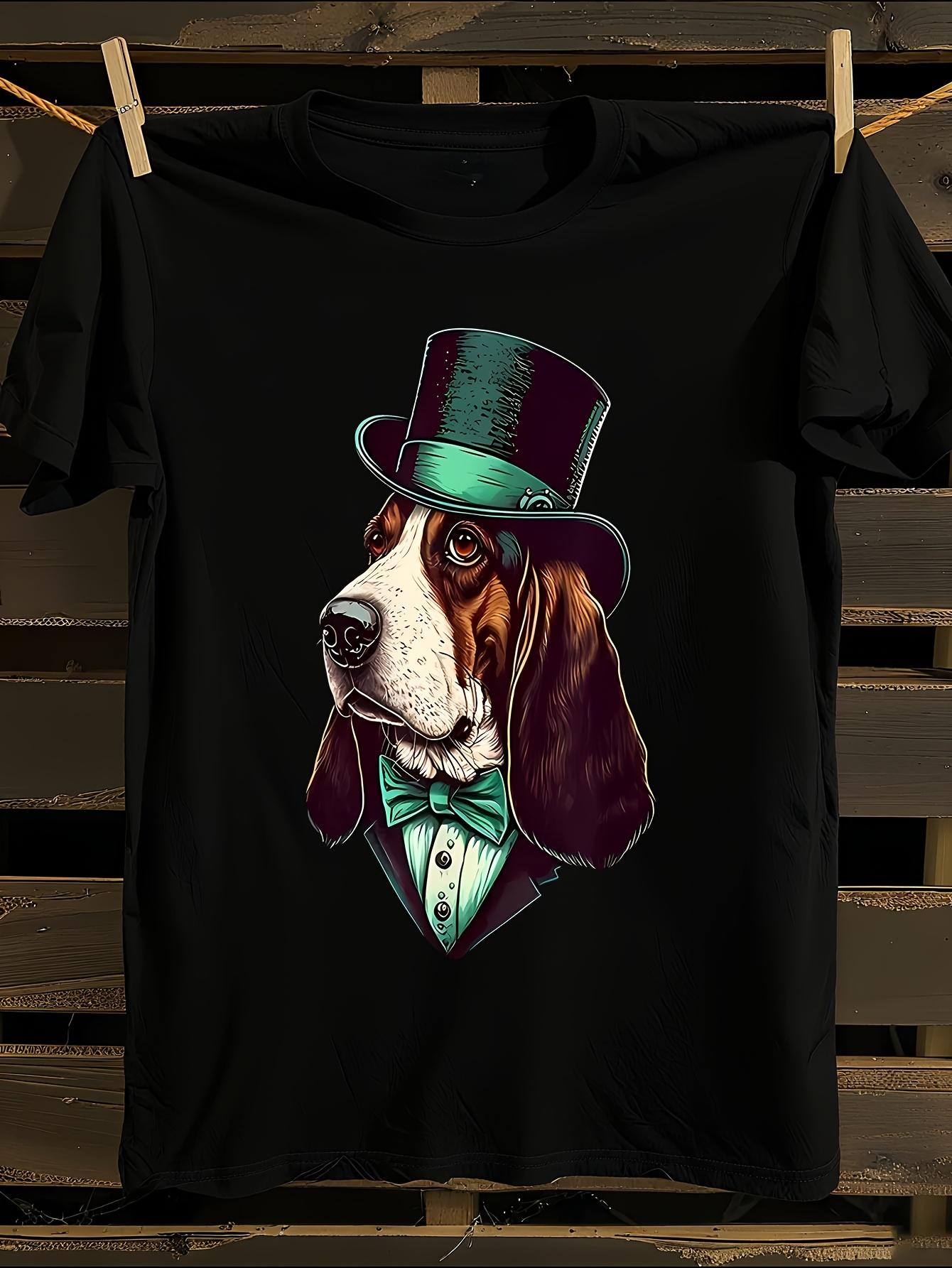 s Basset Hound T-shirt L