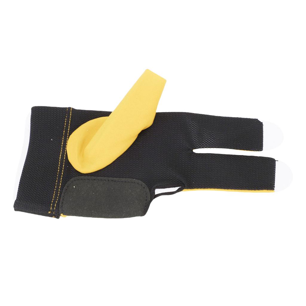 Left Hand Pool Glove 3 Finger Nylon Comfortable Elastic Billiard Pool Glove