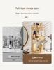 Light Luxury Rotating Bathroom Shelf: Multi-functional Three-Tier Vanity Storage Rack for Living Room Use