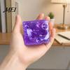 Relaxing Desk Toy Shapeable Cheese Cube Squeeze Toy, Anxiety Relief Block Sensory Stress Reduction Fake Pinch Home Office Relaxation Tool Gel Filling