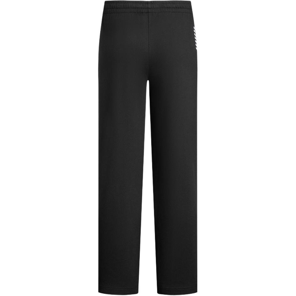 Emporio Armani EA7 FW24 Letter Logo Printed Drawstring Straight Leg Casual Pants Men bottoms Black 8NPP65-PJVRZ-1200