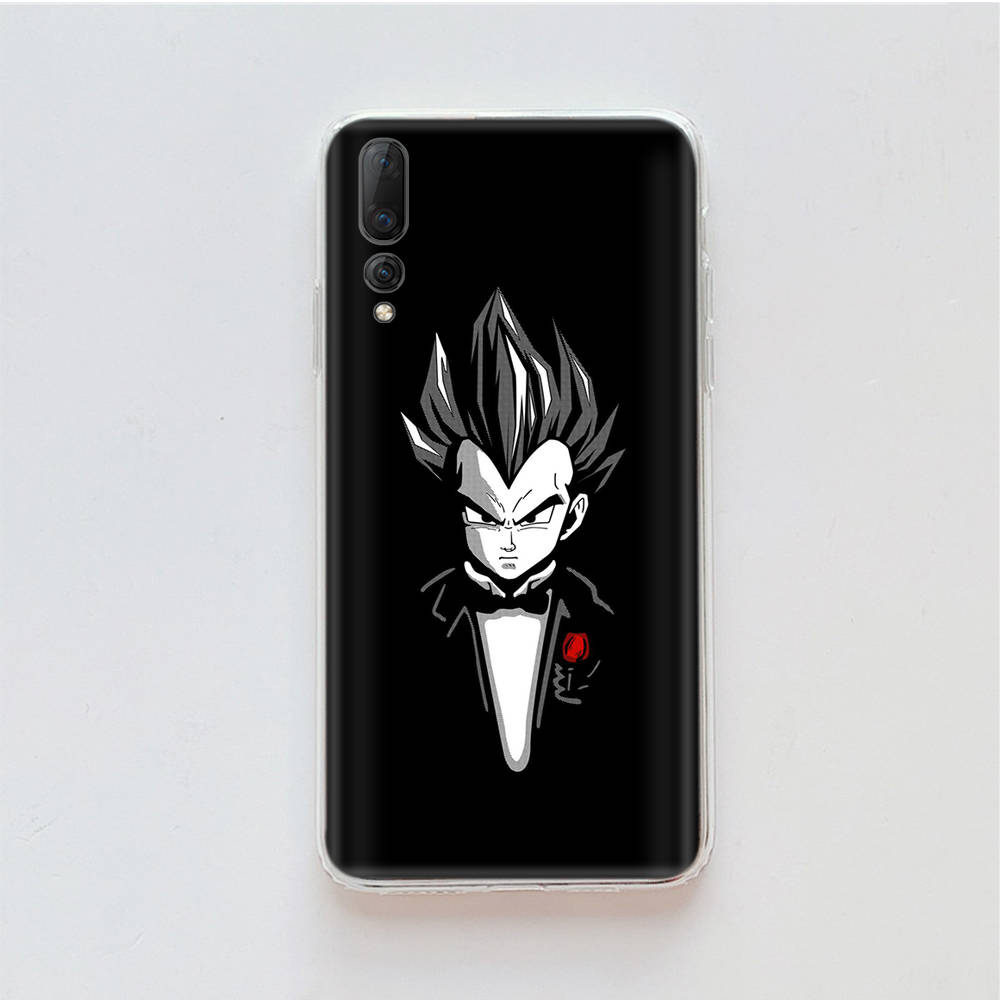 Transparent Case for Samsung A04 A14 A23 M33 M53 Realme 10 9 C35 C55 VIVO X80 Infinix Hot 30 Note 11 Tecno Spark 8P Pro W-89 Dragon Ball Anime