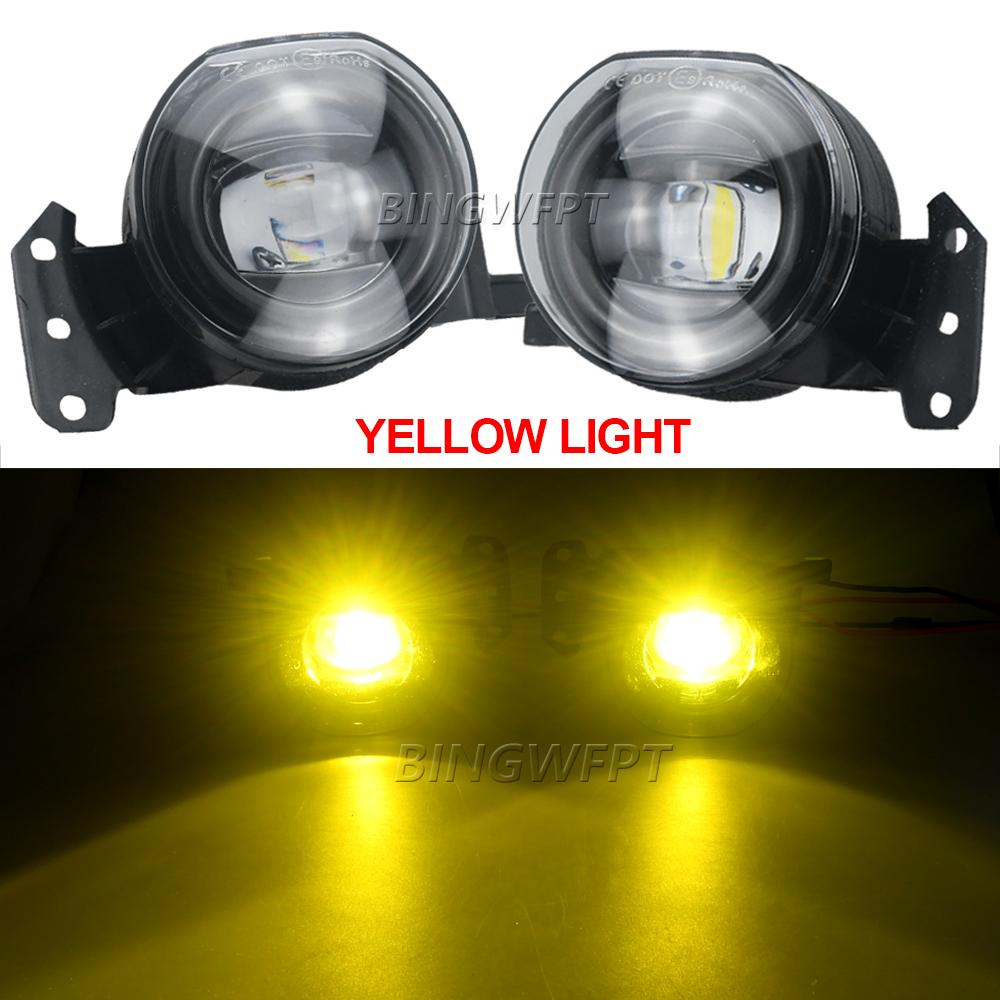 Fog Lights For BMW E60 E61 525i 530i 550i E46 E90 E91 E92 325Ci 330Ci Headlight LED Fog Lamps Accessories Assembly Car Parts