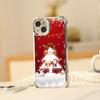 Ae114 Merry Christmas Christmas tree art Electroplated TPU Phone Cases for Xiaomi 11 Lite Redmi Note 13 Pro 12C 9S Huawei Four Corner Protection Cover